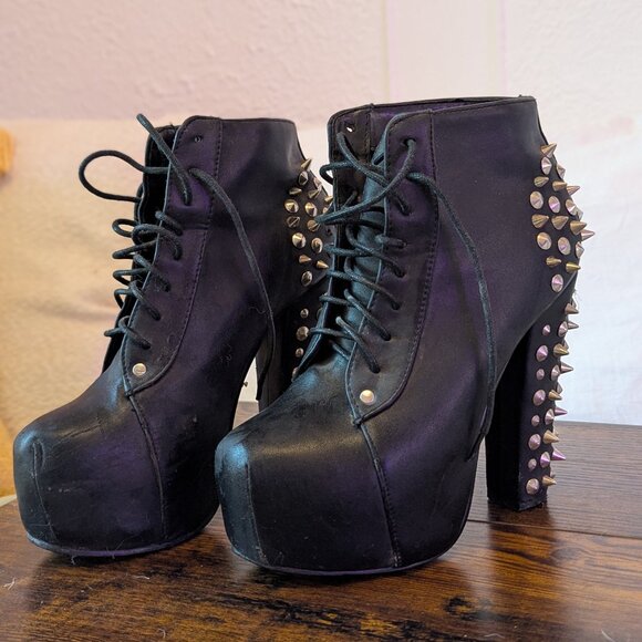 studded platform bootie - Picture 1 of 2